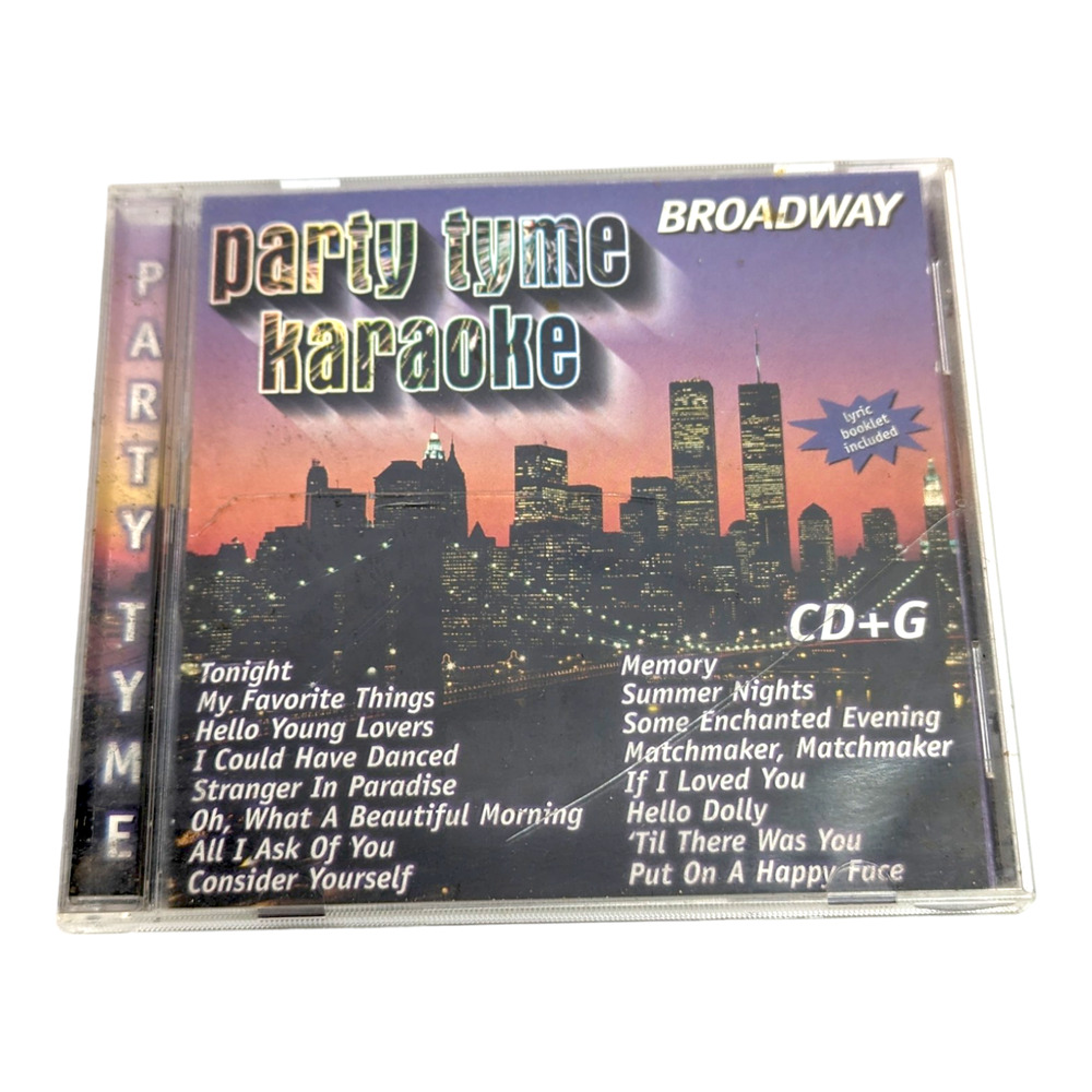 Party Tyme Karaoke:  Broadway Musicals 2000s‎ CD